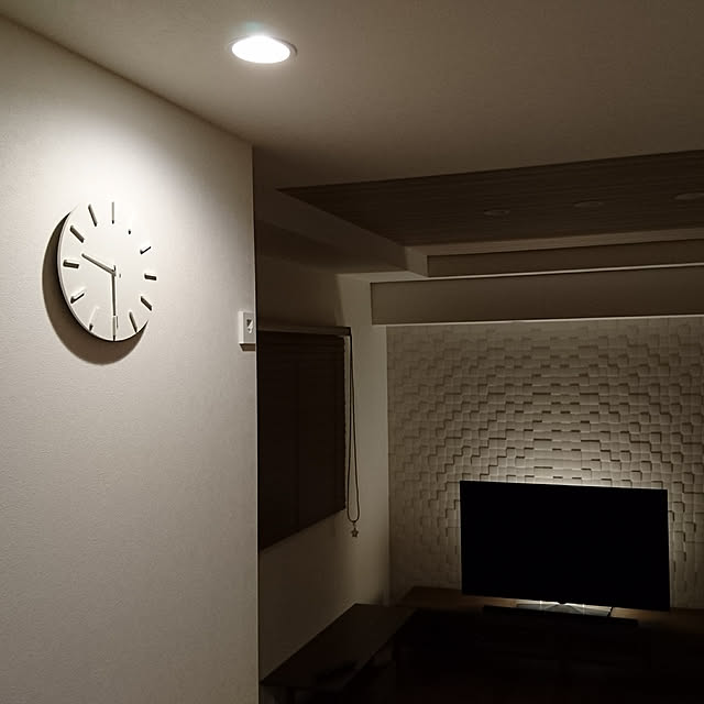 プラマイゼロ 壁掛け時計 0 プラスマイナスゼロ ウォールクロック Zzc X0 壁掛け時計 置き時計 スイープ時計 インテリア グッドデザイン賞のレビュー 口コミとして参考になる投稿56枚 Roomclip ルームクリップ