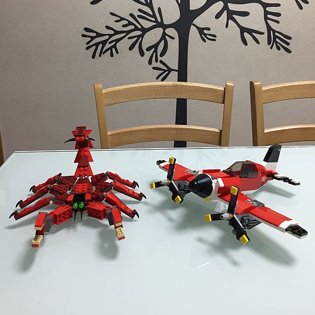 レゴ Lego レゴ クリエイター ファイヤードラゴン のレビュー 口コミとして参考になる投稿2枚