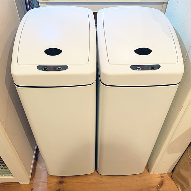 Btm 1年保証 センサー全自動開閉式 ゴミ箱 大容量45l スリム キッチン リビング ごみ箱 縦型 センサー 大型 ふた付き ペダルいらず ダストボックス ごみばこ ゴミ箱 資源ゴミ おしゃれ キッチン 45リットルのレビュー 口コミとして参考になる投稿33枚 Roomclip