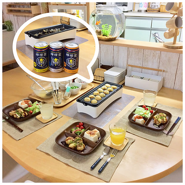 ランチプレート 角型3つ仕切り レンジ 食洗機ok仕切り皿 ワンプレート 木製風 食器 レンジ対応 食洗機対応 ピクニック キャンプ バーベキュー アウトドアの器 キッズ食器 キッズ 子供食器のレビュー クチコミとして参考になる投稿16枚 Roomclip ルームクリップ