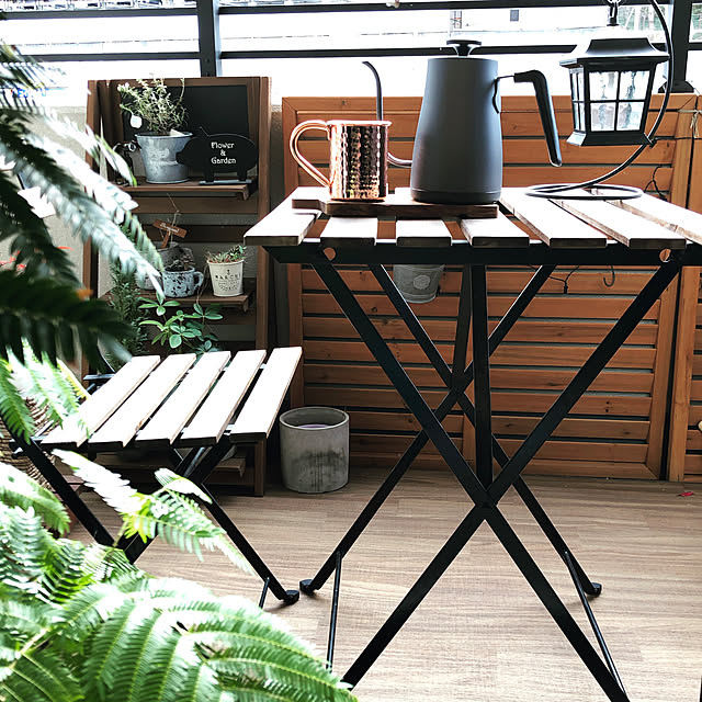 当店ポイント5倍 送料無料 Ikeaイケア Tarnoガーデンテーブルセットテーブル チェア2脚 アカシア材 スチールのレビュー クチコミとして参考になる投稿170枚 Roomclip ルームクリップ
