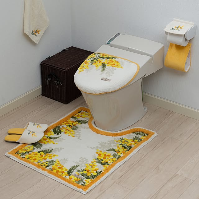 ロングトイレマット 95 65cm Sds Yorisou ミモザ ピンク イエロー トイレタリー 耳長トイレマット ボタニカル アカシア 花柄 可愛い 華やか 北欧風 おしゃれ 滑り止め加工 21ssのレビュー クチコミとして参考になる投稿1枚 ロングトイレマット 95 65cm Sds Yorisou ミモザ ピンク イエロー トイレタリー 耳長トイレマット ボタニカル アカシア 花柄 可愛い 華やか 北欧風 おしゃれ 滑り止め加工 21ssのレビュー クチコミとして参考になる投稿1枚