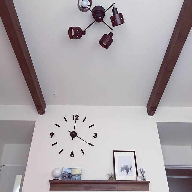 写真付きレビュー Magnet 掛け時計 セパレート クロック Separate Clock 壁掛け時計 壁 時計 掛時計 クロック ウォールクロック Wallclock インテリア雑貨 モダン かわいい おしゃれ 壁掛け時計 マグネット マグネット社 プレゼント 彼氏 彼女 誕生日 新築祝い 結婚