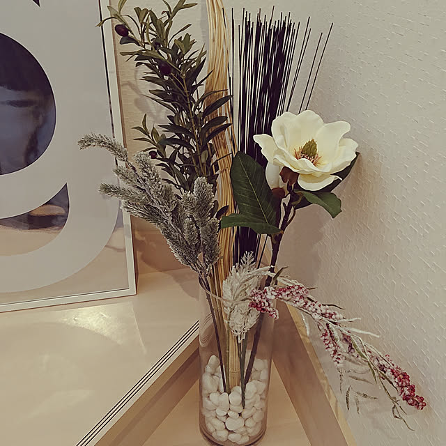 部屋全体/フランフラン/Francfranc/造花/造花アレンジのインテリア実例 20190115 191920