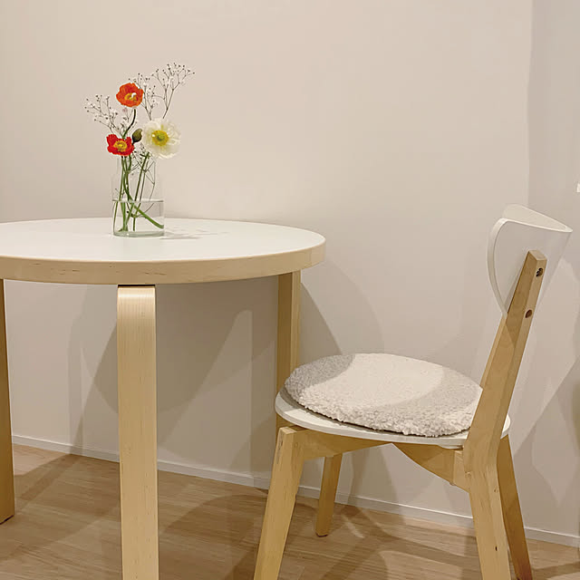 YAMAGIWA アルテック Artek TABLE 90B テーブル 90B サイズ：Φ75cm 厚み 4cm 3本脚 バーチ材 デザイン