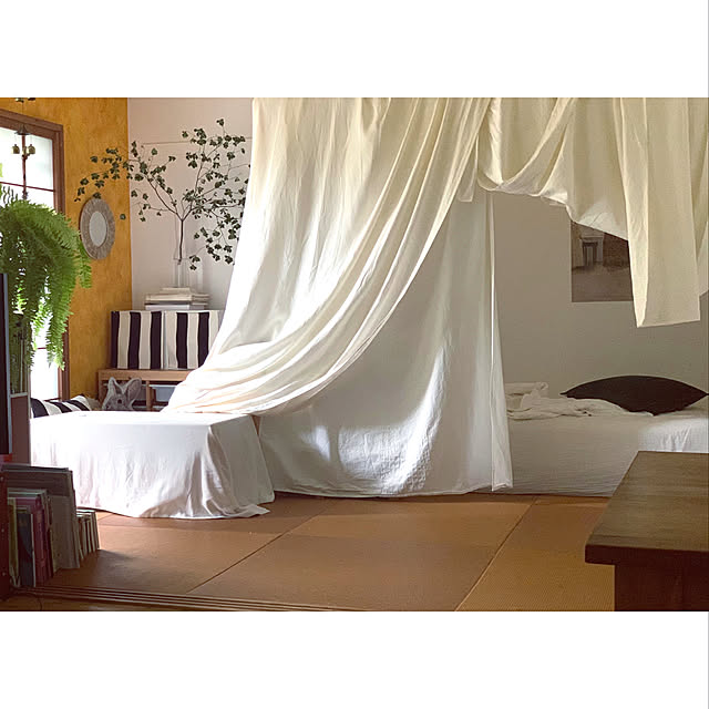 Ikea イケア 通販 Aina アイナ カーテン1組 ホワイト D のレビュー クチコミとして参考になる投稿11枚 Roomclip ルームクリップ