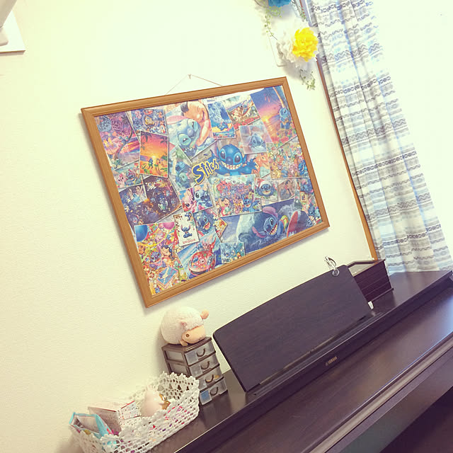 テンヨー Tenyo ぎゅっと00ピース ジグソーパズルアート集スティッチ 51x73 5cm のレビュー 口コミとして参考になる投稿1枚 Roomclip ルームクリップ