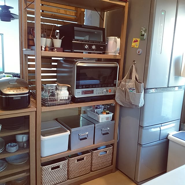 無印良品 オーク材ユニットシェルフ 追加棚板のレビュー 口コミとして参考になる投稿4枚 Roomclip ルームクリップ