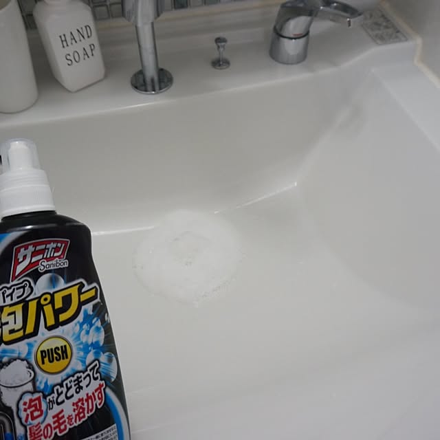 写真付きレビュー】サニボン パイプ泡パワー つけ替用(400mL)の通販商品口コミ情報 | RoomClipショッピング