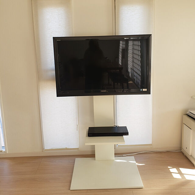 【写真付きレビュー】[TVCM放映商品]WALL インテリアテレビスタンド V2・V3・V5・S1対応棚板ラージサイズ EQUALS イコール