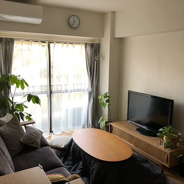 無印良品 数量限定 こたつふとん デニム 楕円形 ネイビーのレビュー 口コミとして参考になる投稿11枚 Roomclip ルームクリップ