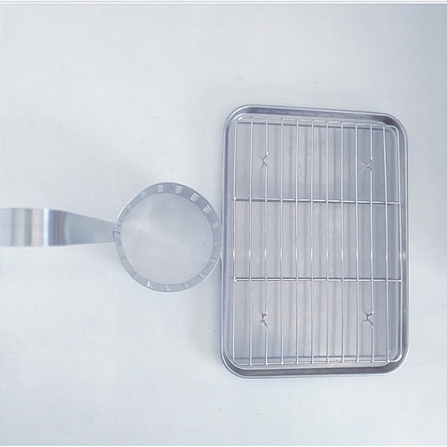 壁 天井 ダイソー かき揚げリング かき揚げ いいね 300人感謝です のインテリア実例 03 09 19 37 43 Roomclip ルームクリップ