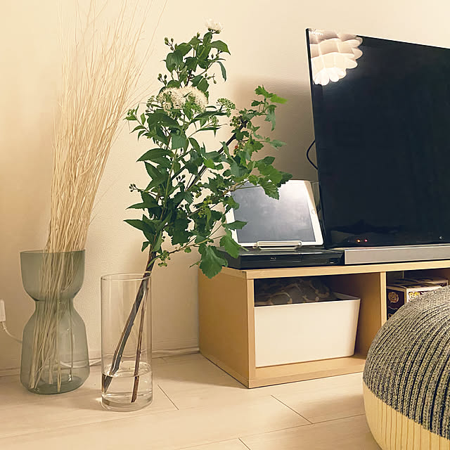 写真付きレビュー Ikea イケア Omtanksam オムテンクサム花瓶 ライトグレー 504 235 06 の通販商品 口コミ情報 Roomclipショッピング