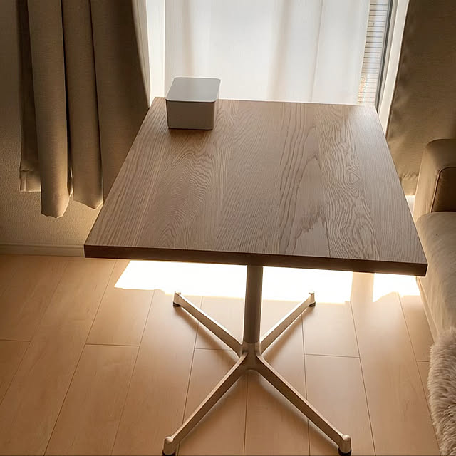 カフェテーブル 幅 80cm 奥行き 60cm オーク 選べる 高さ 40cm 70cm ダイニングテーブル 一人用 2人用 テーブル