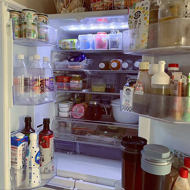 ニトリ 冷蔵庫整理トレー 浅型 S のレビュー 口コミとして参考になる投稿19枚 Roomclip ルームクリップ