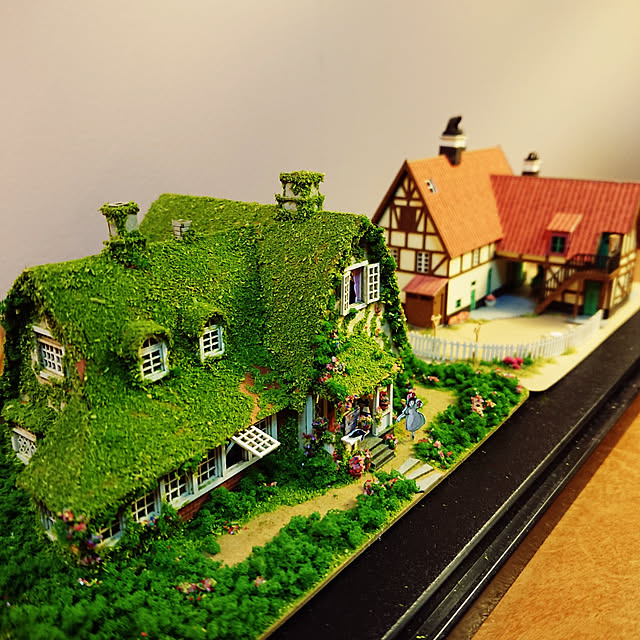 送料無料 魔女の宅急便 みにちゅあーとキット キキとジジの家 オキノ邸 Mk07 22 ペーパークラフト さんけい スタジオジブリ ギフト プレゼント ホワイトデー 母の日 父の日のレビュー クチコミとして参考になる投稿8枚