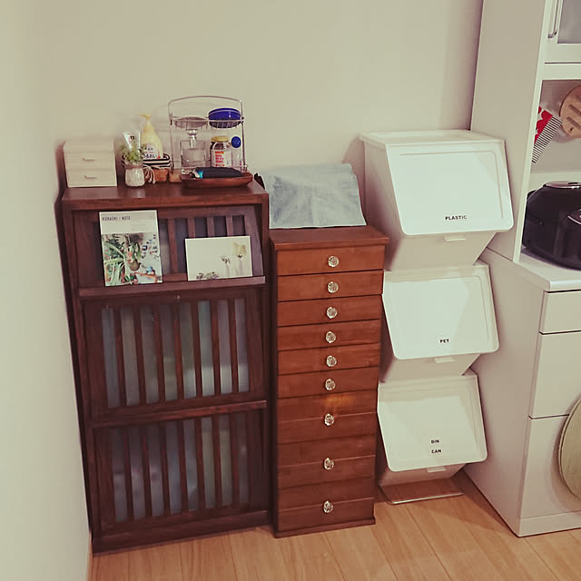 ゴミ箱 45l袋可 45リットル袋可 フロントオープン 分別 ダストボックス ごみ箱 積み重ね キッチン スリム シンプル 大容量 ふた付き おしゃれ 縦型 カウンター下 ロック付き ゴミ袋が見えない いたずら 防止 生ごみ スタックストー ペリカン ガービー 38l 3個セット の