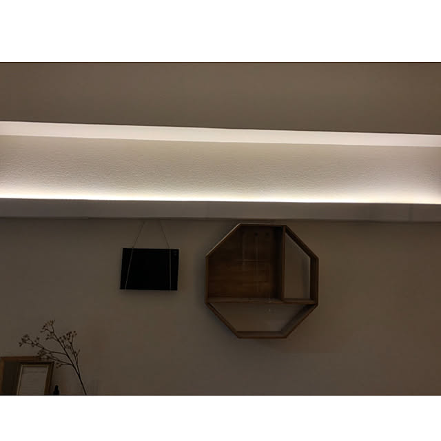 Armyの部屋 Army テープライト 間接照明 Diy などのインテリア実例 21 06 15 15 11 36 Roomclip ルームクリップ