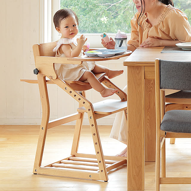 写真付きレビュー E Toko 学習椅子 子供用 ダイニングチェア ベビーチェア 木製 子ども椅子 おしゃれ 子供椅子 ハイチェア ベビーイス 子ども チェア 天然木 子供イス ダイニング 食事椅子 高さ調整 オシャレ ベビー椅子の通販商品 口コミ情報 Roomclipショッピング