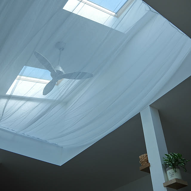 Ikea イケア 通販 Lill リル ネットカーテン1組 ホワイト B B のレビュー クチコミとして参考になる投稿95枚 Roomclip ルームクリップ