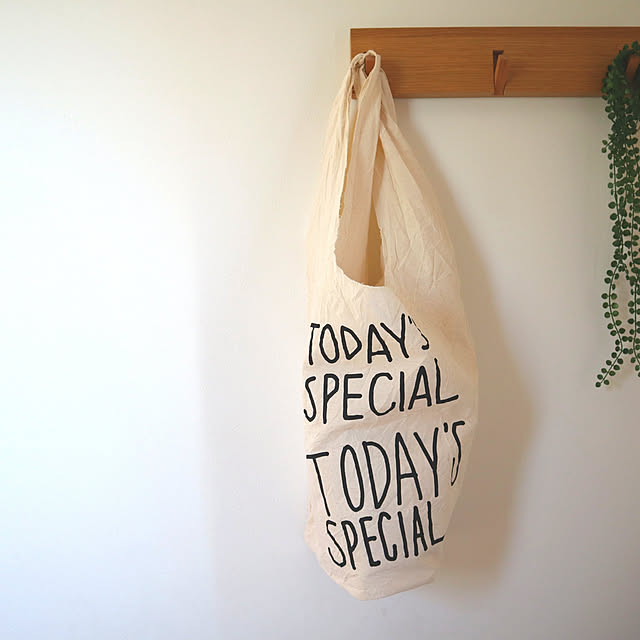 Today S Special トゥデイズスペシャル Todays Special マルシェバッグ アイボリー エコバッグ ゆうパケット ヤマトdm便にて発送 追跡可能のレビュー クチコミとして参考になる投稿1枚 Roomclip Item