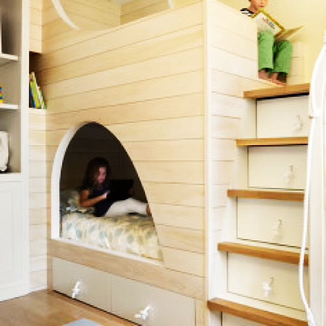 隠れ家 Diy 海外インテリア ロフトベッド こども部屋 などのインテリア実例 16 03 01 22 19 40 Roomclip ルームクリップ