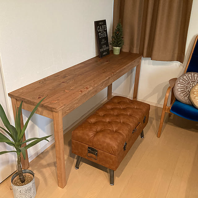 アンティーク風 トランク型 ベンチ トランクベンチ 収納 収納付 チェスト ベンチチェスト レトロ ソファ 座れる スツール アイアン脚 ブラウン アイボリー ブラック おしゃれ かわいい 人気のレビュー クチコミとして参考になる投稿14枚