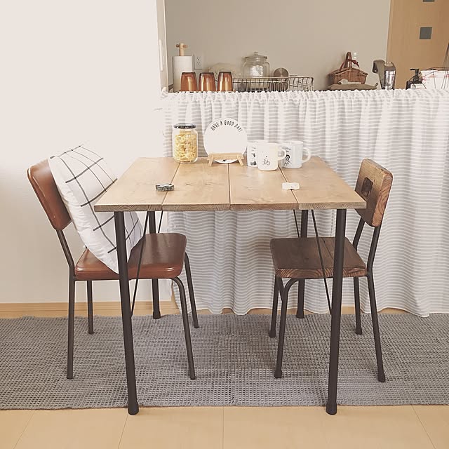 送料無料】cfチェア 国産 日本製 アイアン スチール ダメージ加工