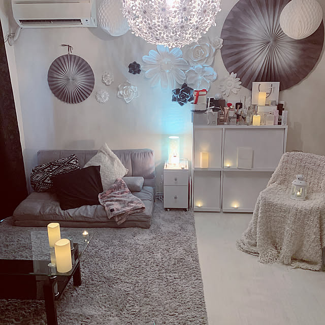 写真付きレビュー Ikea イケア ペンダントランプ ホワイト 白 55cm N Grimsas グリムスオース ライト 照明器具 天井 照明 ペンダントライト 吊下げ灯 おしゃれ シンプル 北欧 かわいいの通販商品 口コミ情報 Roomclipショッピング