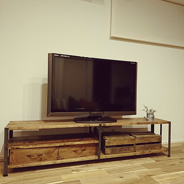 写真付きレビュー】西海岸 テレビボード 無垢 国産 テレビ台 170cm オンラインストア売上 Snoopy様 unico テレビボード アイアン LUMBER リビング収納