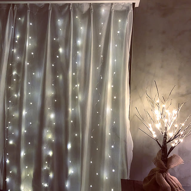 値下げ 3990 3290円 ブランチツリー Led ツリー ライト イルミネーション イルミネーションライト 室内 電球色 クリスマス 電飾 Led ライト インテリア おしゃれ オブジェ 60cm ウッド 木 ブラウン 点灯のレビュー クチコミとして参考になる投稿3枚