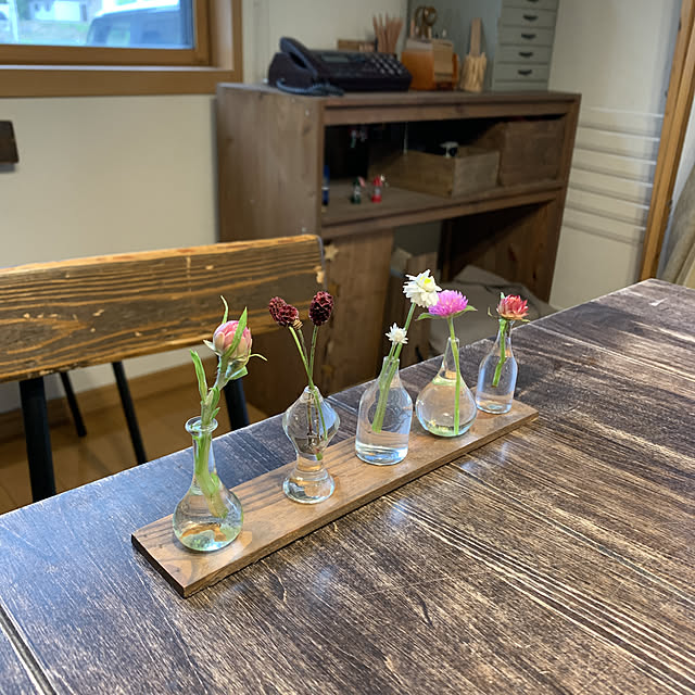 写真付きレビュー】花瓶 フラワーベース［ Malmaison Bottle FEE ］ ミニサイズ 5個セット 全3色の通販商品口コミ情報 |  RoomClipショッピング