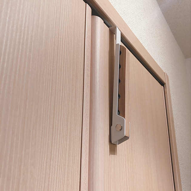 ニトリ 折りたたみドアハンガー トヴァー ホワイト Fdl Wh 2点セット のレビュー 口コミとして参考になる投稿2枚