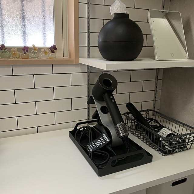 9 8新発売モデル 直販限定 収納スタンド付 ダイソン Dyson Supersonic Ionic ヘアドライヤー ドライヤー ブラック ニッケル Hd08 Ulf nのレビュー クチコミとして参考になる投稿14枚 Roomclip ルームクリップ