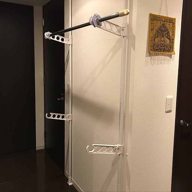 平安伸銅工業 突っ張り室内物干し竿受け 2段 ホワイト 耐荷重10kgx2 高さ175 275cm Tmh 62のレビュー クチコミとして参考になる投稿2枚 Roomclip ルームクリップ 平安伸銅工業 突っ張り室内物干し竿受け 2段 ホワイト 耐荷重10kgx2 高さ175 275cm Tmh 62のレビュー クチコミとして参考になる投稿2枚 Roomclip ルームクリップ