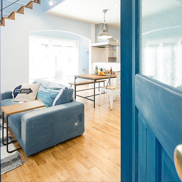 Web限定品 Journal Standard Furniture ジャーナルスタンダードファニチャー Franklin Sofa 2p フランクリンソファ Deep Indigo Denim ディープ インディゴ デニム ダメージ加工 Web Limited Sofa ソファ ソファー 2人掛け 家具 代引不可 送料無料 ポイント倍 の