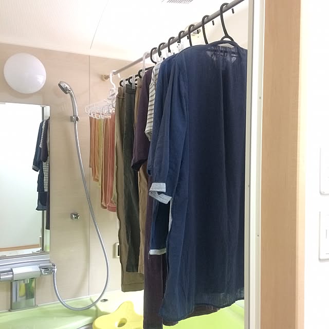 浴室 洗濯物干し