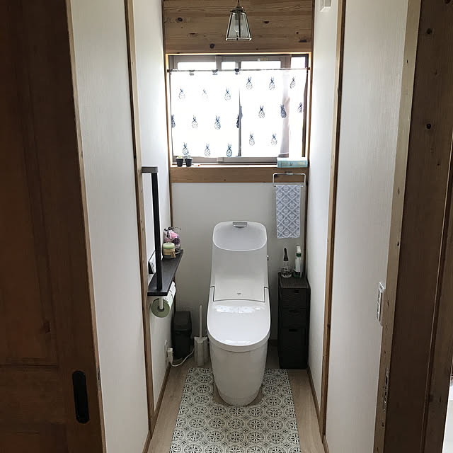 ニトリ Pvc耳長 拭けるトイレマット タイル ロング のレビュー 口コミとして参考になる投稿7枚 Roomclip ルームクリップ