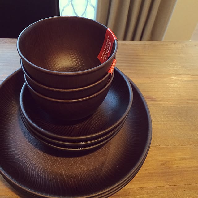 Nh Home Cc M おうちカフェ食器 おしゃれ アウトドア インスタ映え キャンプ メラミンよりも便利 レンジ 日本製合成漆器 木目ボウル 木製風 食洗機対応 定期入れの 木目ボウル