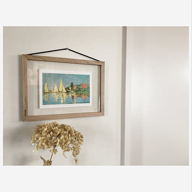 写真付きレビュー ムーベ Moebe 額縁 フレーム A5 Frame インテリア 北欧 アート シンプル おしゃれ ポスターフレーム フォトフレーム ギフト プレゼント 5 還元 あす楽の通販商品 口コミ情報 Roomclipショッピング