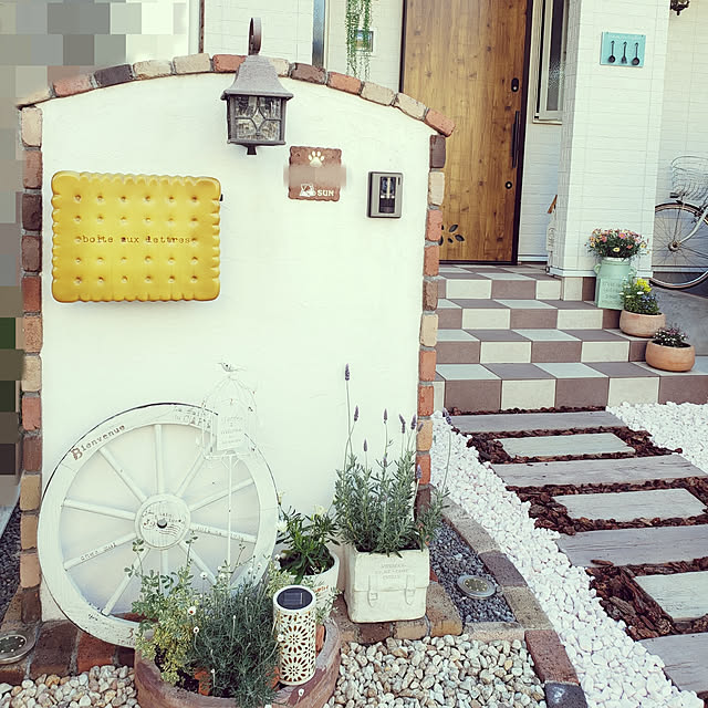 郵便ポスト おしゃれ ポスト 壁掛け 郵便受け 可愛い 薄型タイプ クッキー ビスケット のレビュー クチコミとして参考になる投稿18枚 Roomclip ルームクリップ