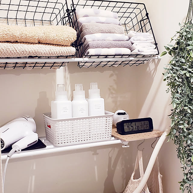 写真付きレビュー ニトリ ポールスライド棚 P63 93 の通販商品 口コミ情報 Roomclipショッピング