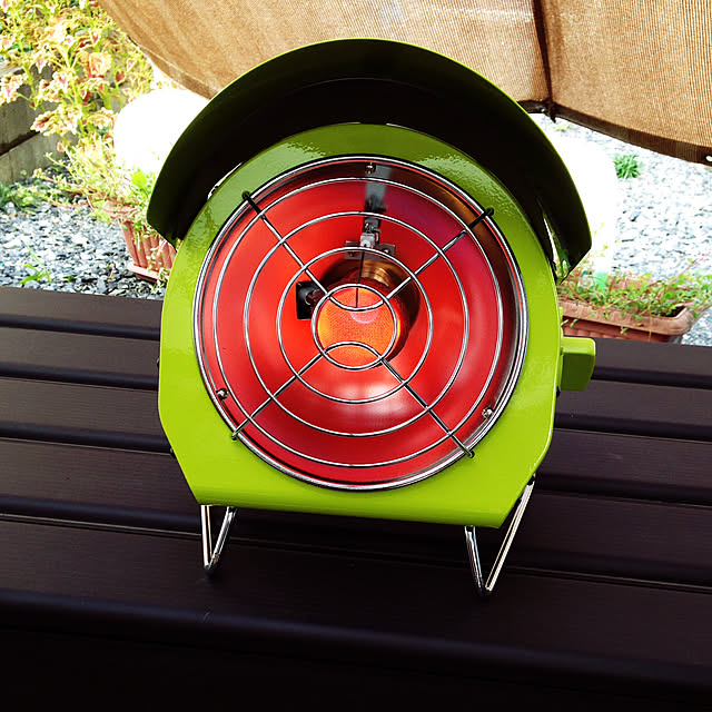 岩谷 カセットガスアウトドアヒーター グリーン Cbodh1grのレビュー クチコミとして参考になる投稿6枚 Roomclip Item