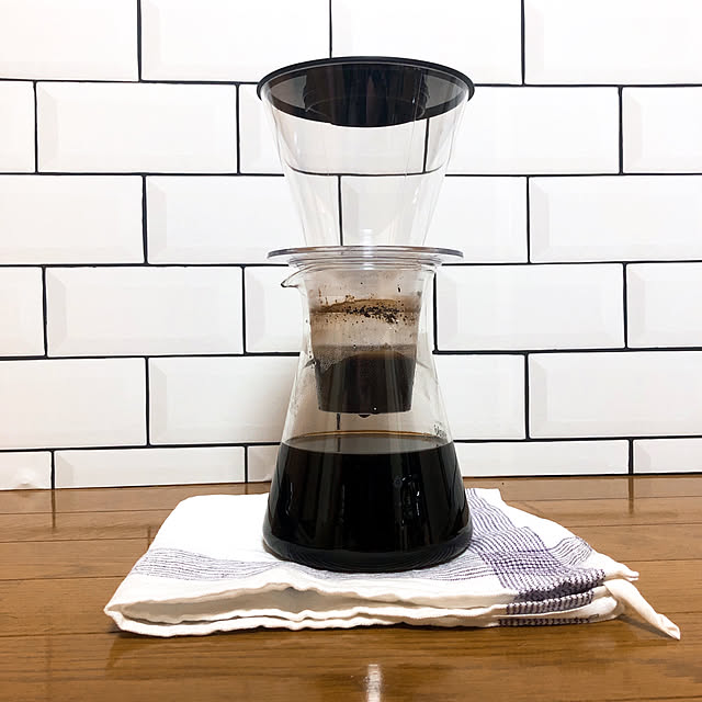 写真付きレビュー Iwaki イワキ ウォ タ ドリップコーヒーサーバー保存容器 アイスコーヒー 水出しコーヒー 水出し コーヒー 人気 インスタ映え コーヒー おいしい おしゃれ インテリア こだわり 耐熱ガラスの通販商品 口コミ情報 Roomclipショッピング