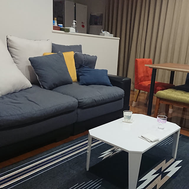 ニトリ×コの字型テーブルのまとめページ RoomClip (ルームクリップ)