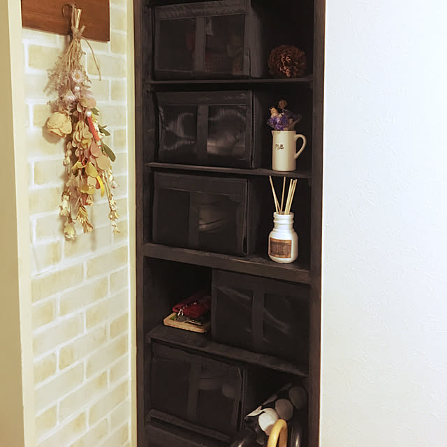 Ikea イケア Skubb ブラック シューズボックス ブラックのレビュー クチコミとして参考になる投稿8枚 Roomclip ルームクリップ