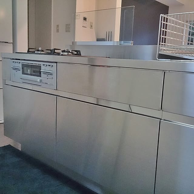 キッチン サンワカンパニー グラッド45 ステンレスのインテリア実例 14 08 26 03 42 Roomclip ルームクリップ