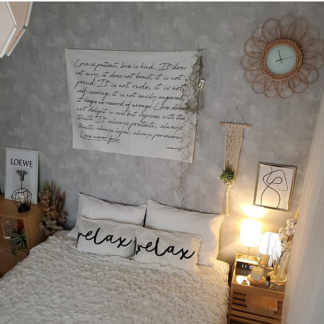 写真付きレビュー タペストリー 北欧 英字 おしゃれ シンプル 撮影背景布 黒 白 デコレーション イベント パーテーション ギフト 誕生日 カーテン 新居祝い 背景布 プレゼントの通販商品 口コミ情報 Roomclipショッピング