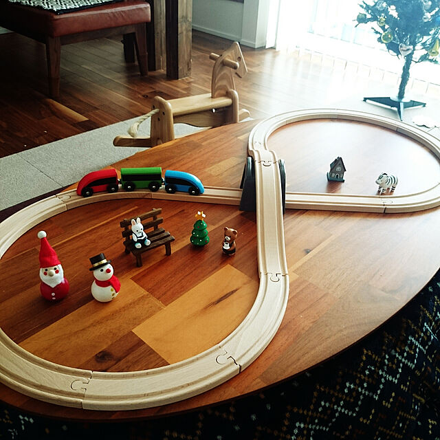 Ikea Lillabo イケア 木製おもちゃ 電車ミニカートレイン木製ミニレール列車基本セット Lillabo 車両3台込 計ピースのレビュー クチコミとして参考になる投稿2枚 Roomclip Item