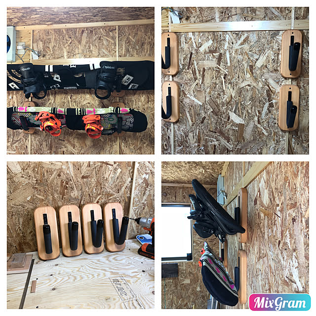 スノーボードラック サーファーズスタンド Mini V型 ミニv型ボードラック スノーボード用 スケートボード用 ラック スタンド 収納グッズ 便利グッズ あす楽対応 のレビュー クチコミとして参考になる投稿3枚 Roomclip ルームクリップ